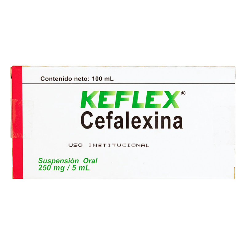 Keflex 250 Mg Jarabe 100 Ml (3%+)(Pae) – Droguería Más Salud