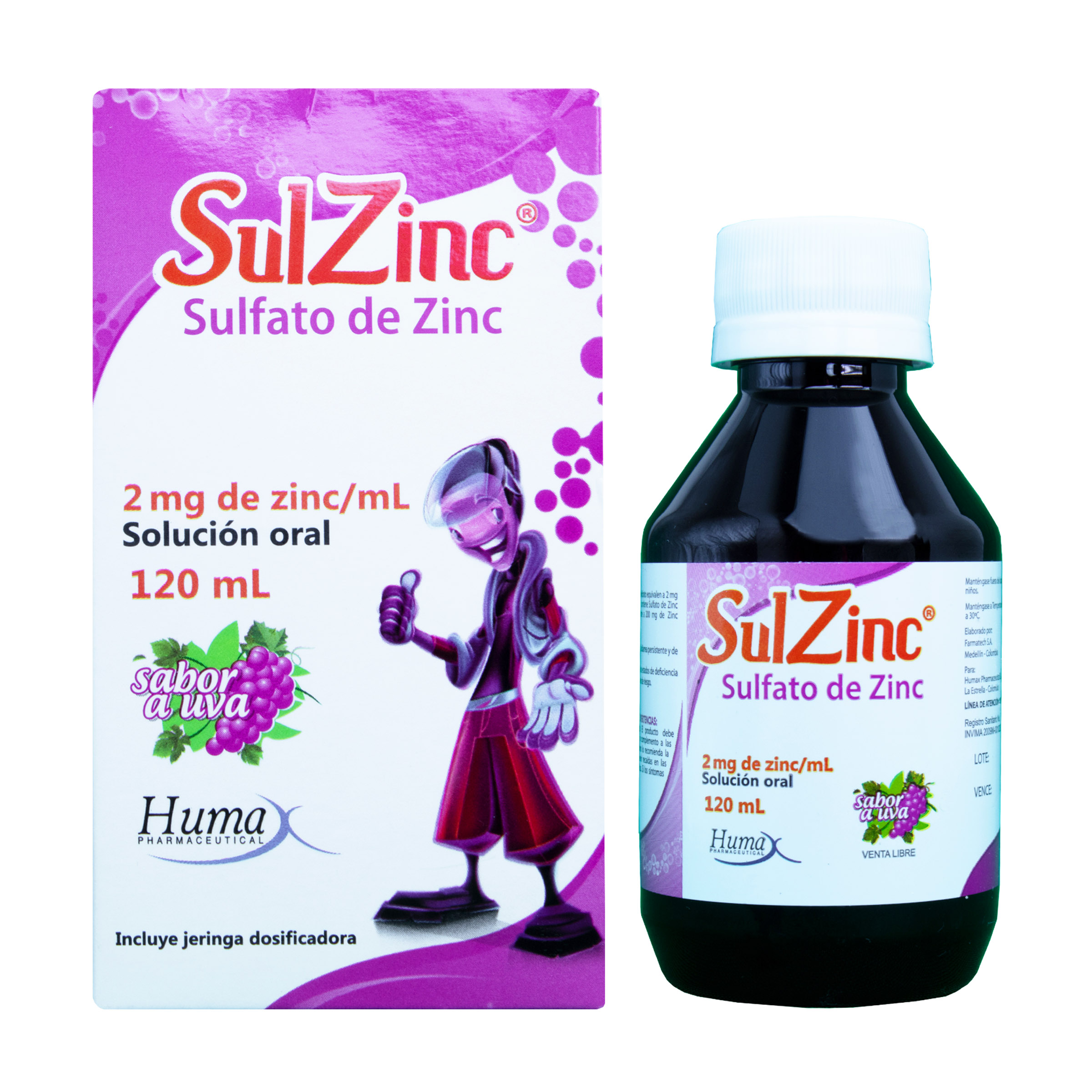 SULZINC 120 ML