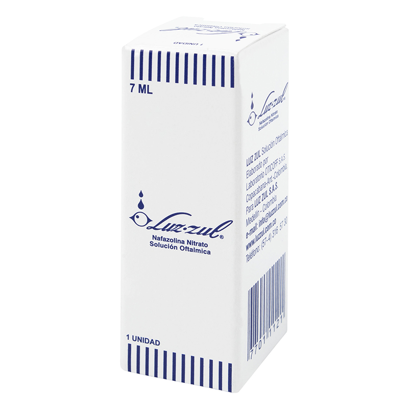 LUZ ZUL SOLUCION OFTALMICA FRASCO X 7 ML