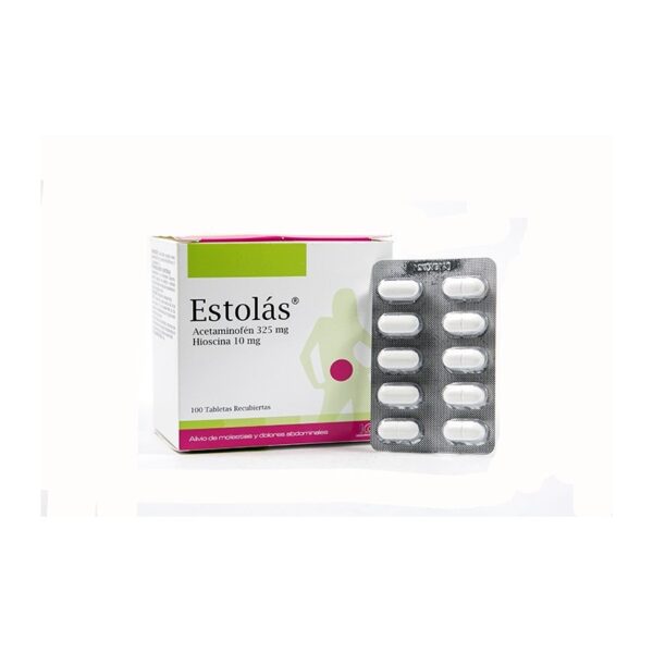 ESTOLAS 325/10 MG 100 TBS ICOM