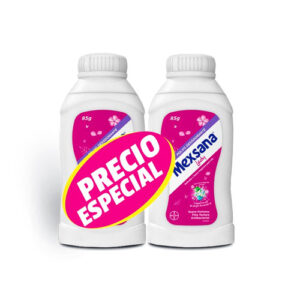 2 TALCO MEXSANA LADY 85 GR P.E