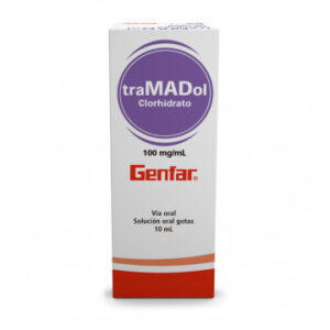 TRAMADOL 100 MG GOTAS 10 ML GF